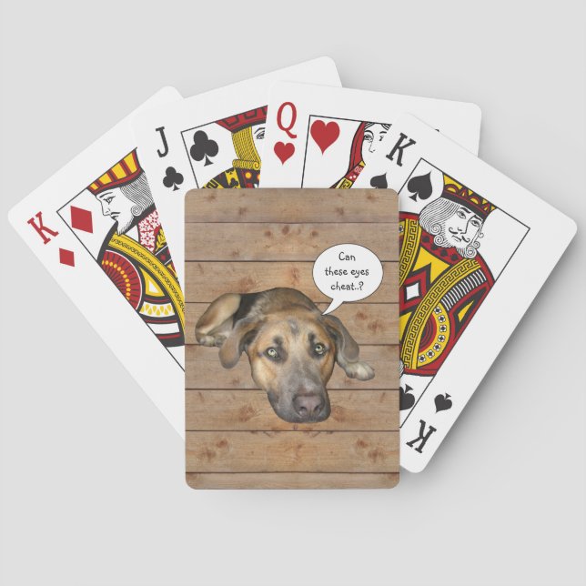Baraja De Cartas ¿Pueden hacer trampa estos ojos? (Reverso)