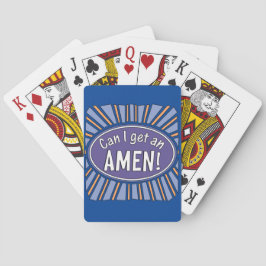 Baraja De Cartas ¿Puedo conseguir un AMEN?
