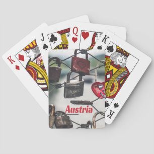 Baraja De Cartas Puente Austria Love Locks Salzburg