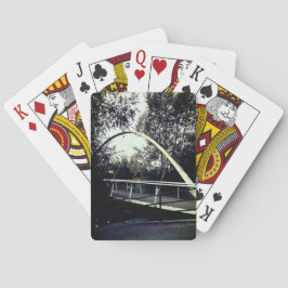 Baraja De Cartas Puente blanco