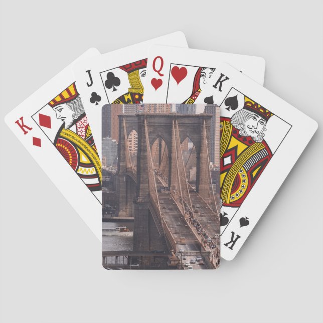 Baraja De Cartas Puente de Brooklyn (Reverso)
