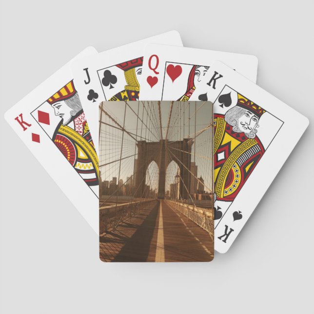 Baraja De Cartas Puente de Brooklyn (Reverso)