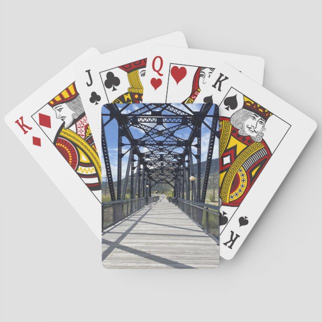 Baraja De Cartas Puente de dos ríos (Reverso)