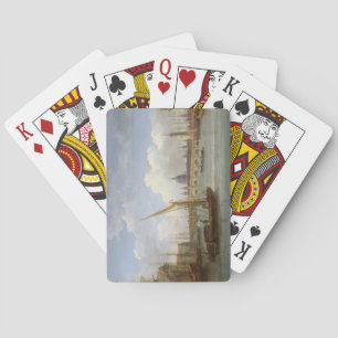 Baraja De Cartas Puente de Londres, con catedral de San Pablo en la