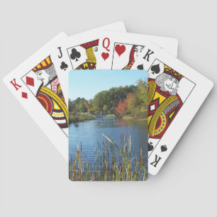 Baraja De Cartas Puente de otoño