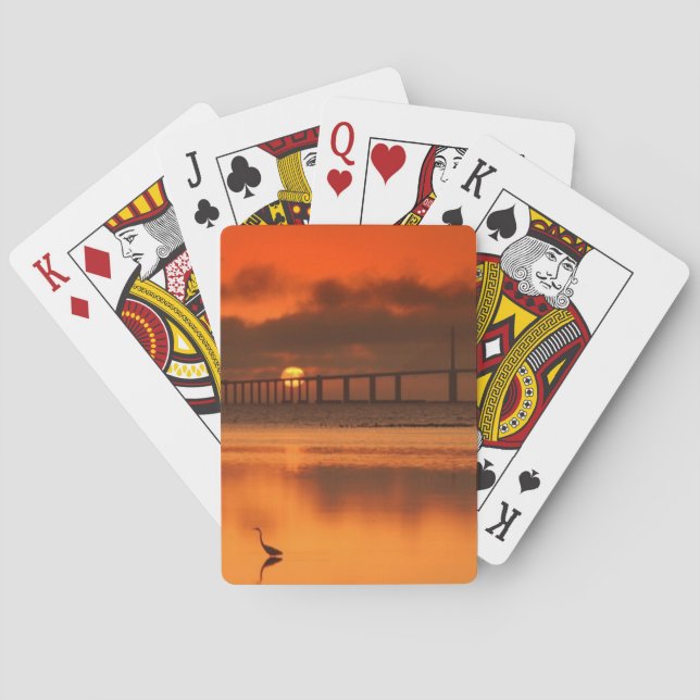Baraja De Cartas Puente de Skyway (Reverso)