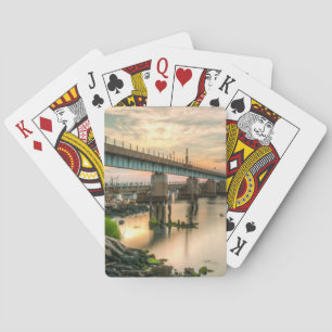 Baraja De Cartas Puente del tren de Rockaway