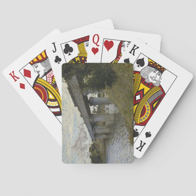 Baraja De Cartas Puente ferroviario de Argenteuil (ferrocarril) (po (Reverso)