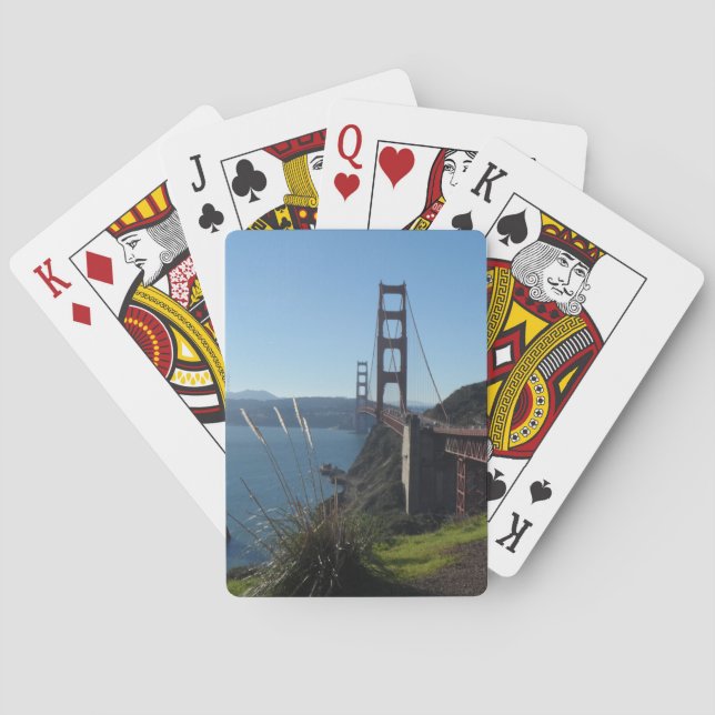 Baraja De Cartas Puente Golden Gate (Reverso)