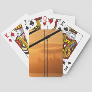 Baraja De Cartas Puente Golden Gate delante del San Francisco