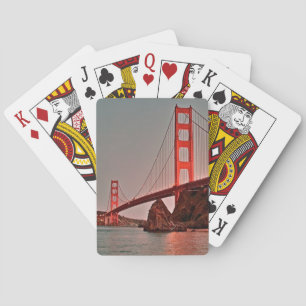 Baraja De Cartas Puente Golden Gate en Sun abajo