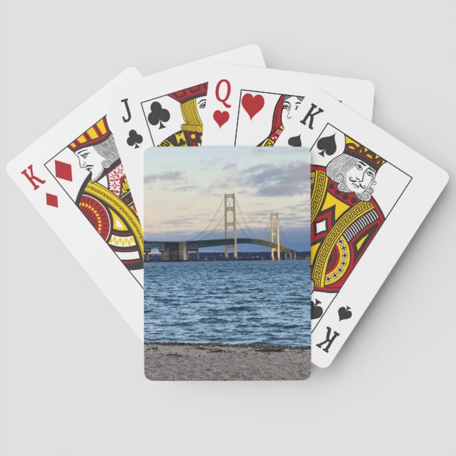Baraja De Cartas Puente Mackinac (Reverso)
