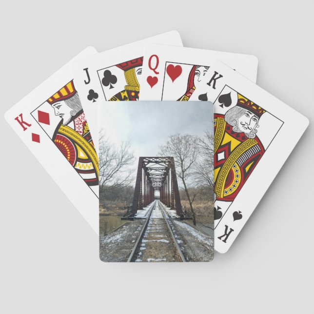 Baraja De Cartas Puente Snowden (Reverso)