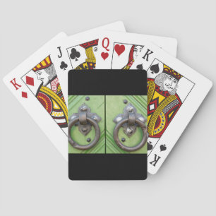 Baraja De Cartas Puerta antigua
