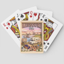 Puerta de Arco de viaje por carretera de Missouri