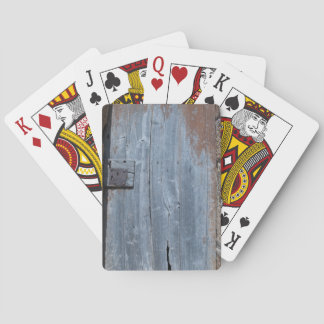 Baraja De Cartas Puerta de madera rota y ruidosa