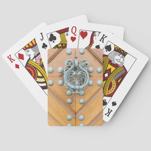 Baraja De Cartas Puerta del Palacio Schwarzenbersky (Reverso)