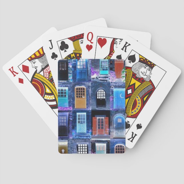 Baraja De Cartas puertas (Reverso)