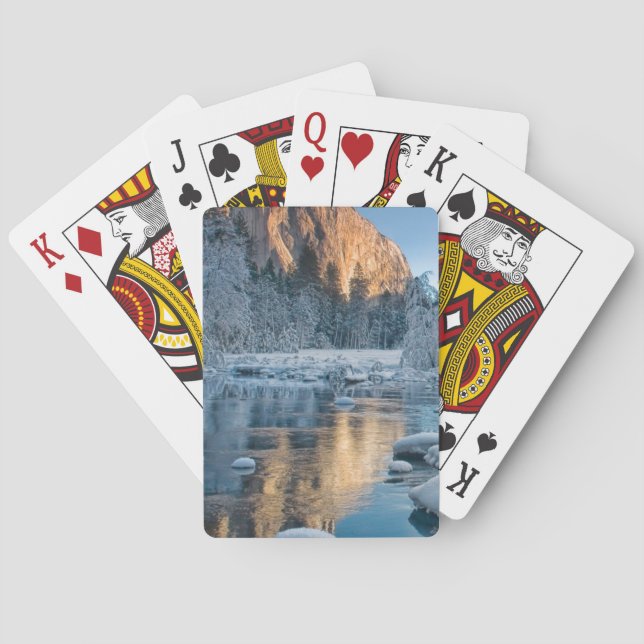 Baraja De Cartas Puertas en Yosemite (Reverso)