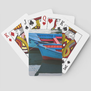 Baraja De Cartas Puerto de Angelmo, barcos de pesca.