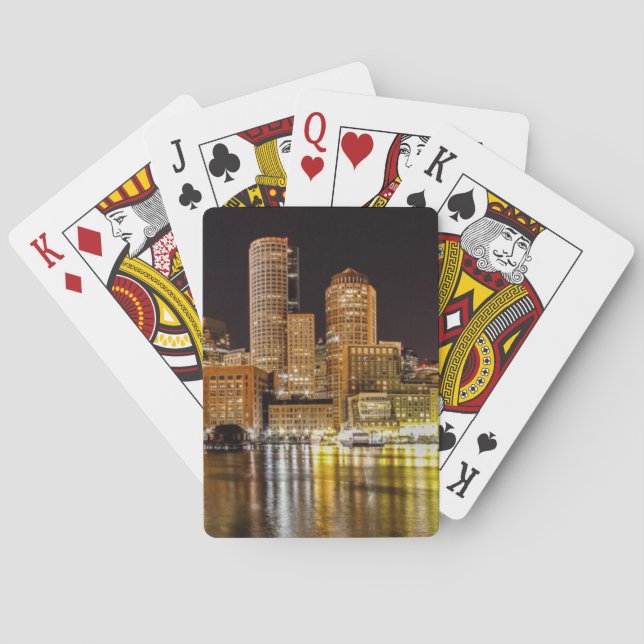 Baraja De Cartas Puerto de Boston (Reverso)