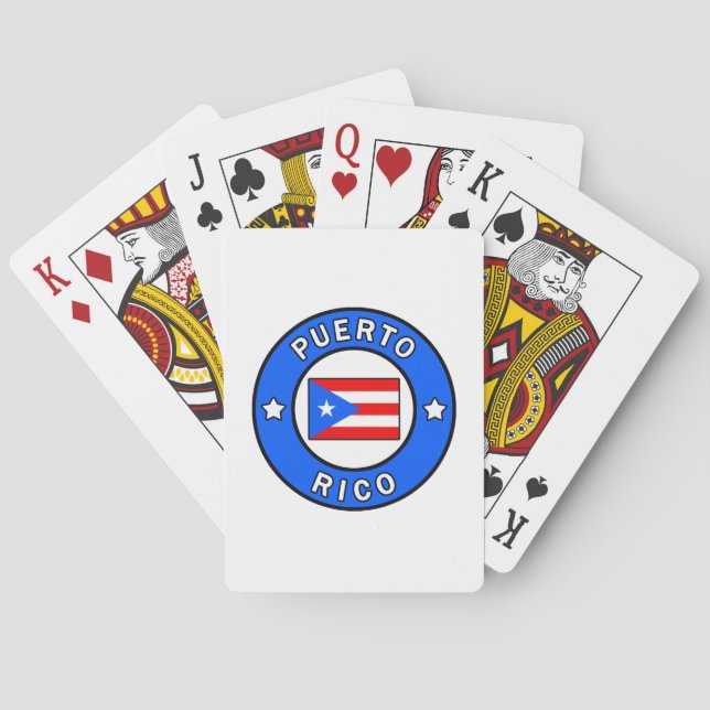 Baraja De Cartas Puerto Rico (Reverso)