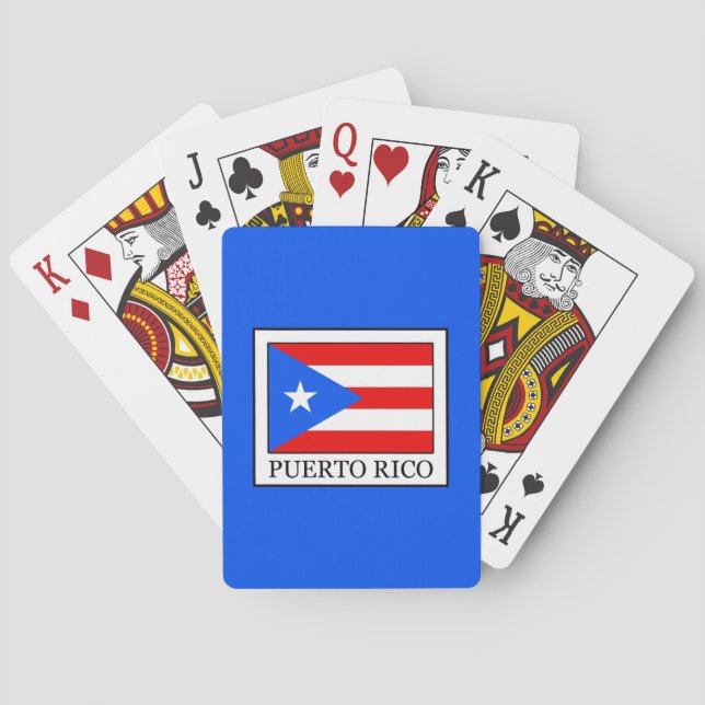 Baraja De Cartas Puerto Rico (Reverso)