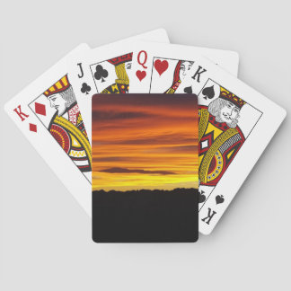 Baraja De Cartas Puesta de sol 