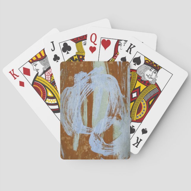 Baraja De Cartas Puesta de sol del puerto (Reverso)