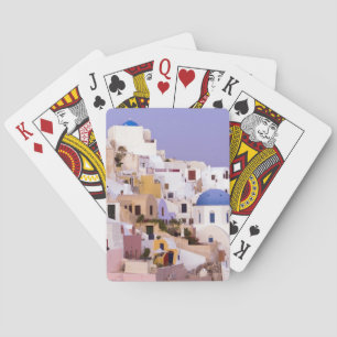 Baraja De Cartas Puesta de sol en Oil, Santorini 2