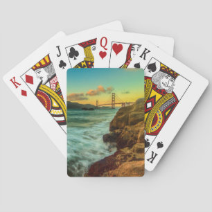 Baraja De Cartas Puesta del sol en la playa del panadero