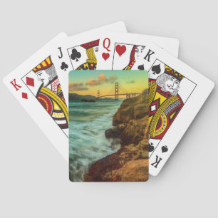 Baraja De Cartas Puesta del sol en la playa del panadero