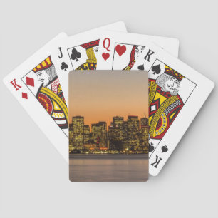 Baraja De Cartas Puesta del sol hermosa en San Francisco