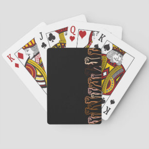 Baraja De Cartas Puestos elevados