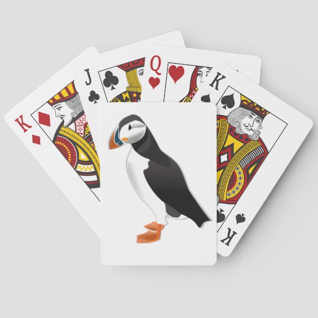 Baraja De Cartas Puffin (Reverso)
