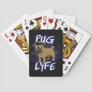 Baraja De Cartas Pug Lyfe