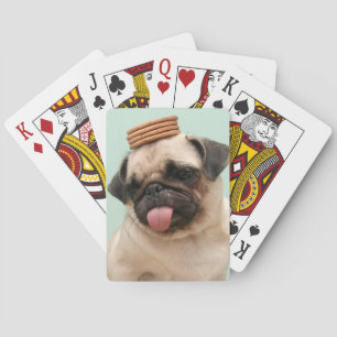 Baraja De Cartas Pug quiere tratamientos