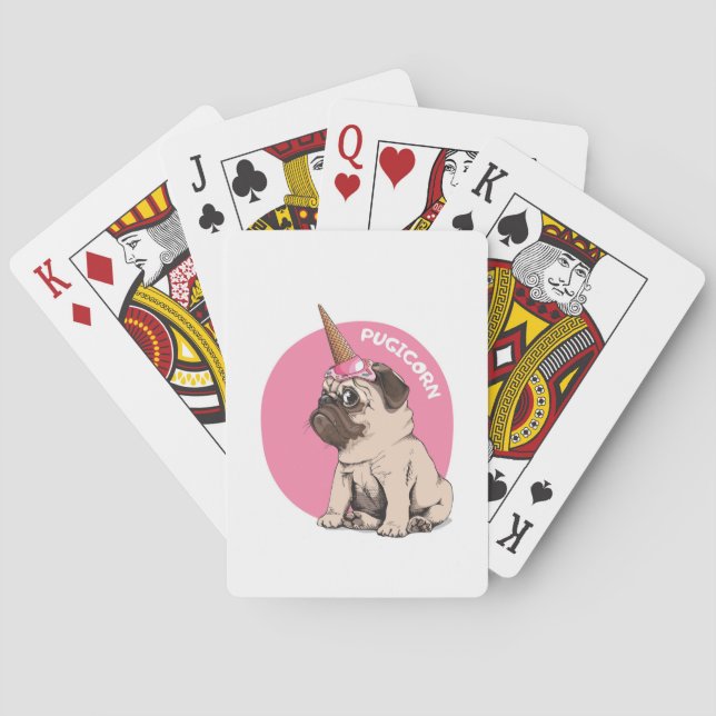 Baraja De Cartas Pugicorn (Reverso)