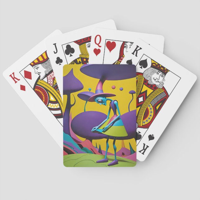 Baraja De Cartas Punto estrecho (Reverso)