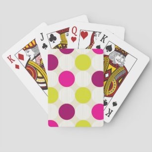 Baraja De Cartas Puntos de Polka