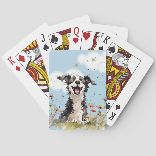 Baraja De Cartas Pupup feliz (Reverso)