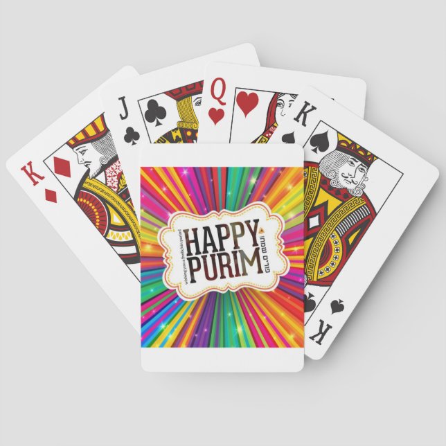 Baraja De Cartas purificación feliz (Reverso)