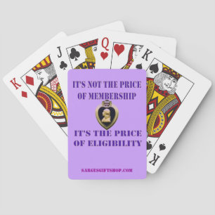 BARAJA DE CARTAS PURPLE