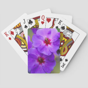 Baraja De Cartas Purple flower