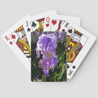 Baraja De Cartas Purple Flowers