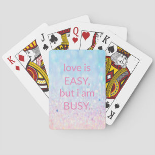 Baraja De Cartas Purpurina Sweet Trendy