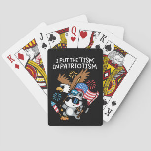 Baraja De Cartas Puse el Tismo en Águila Atlética Patriótica