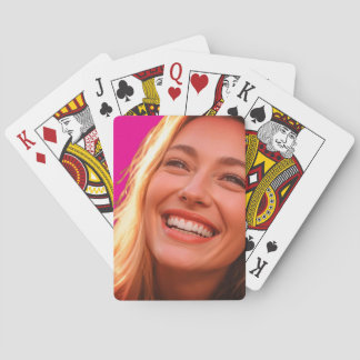 Baraja De Cartas Put Your Photo on a Pack of Classic Playing Cards