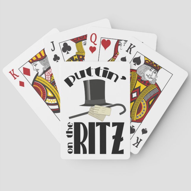 Baraja De Cartas Puttin Ritz (Reverso)