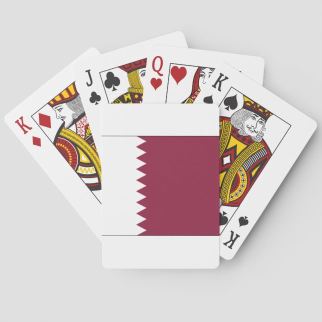 Baraja De Cartas Qatar (Reverso)